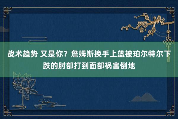 战术趋势 又是你？詹姆斯换手上篮被珀尔特尔下跌的肘部打到面部祸害倒地